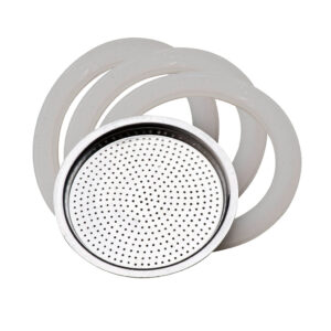 Peças de reposição: 3 vedações e filtro