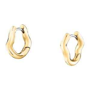 Brincos Argola Dourados com Cristais